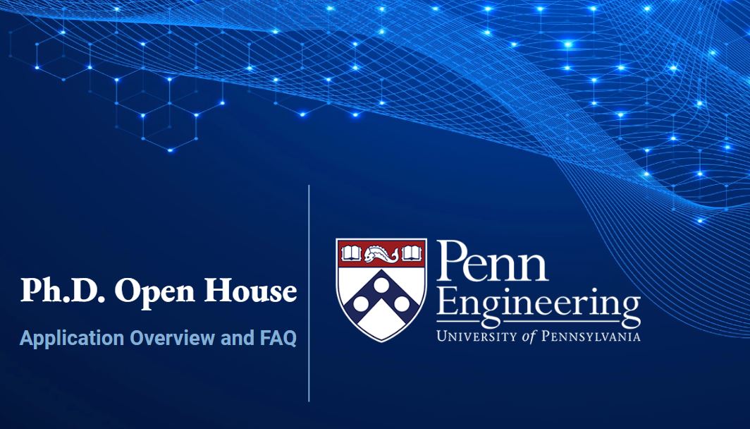 Ph.D. Virtual Open House: MSE & CBE